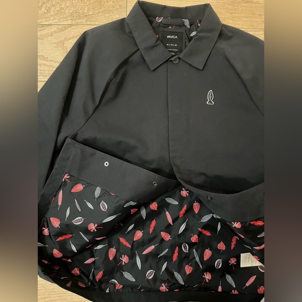 Rvca lined mechanic jacket RARE - Picture 2 of 3